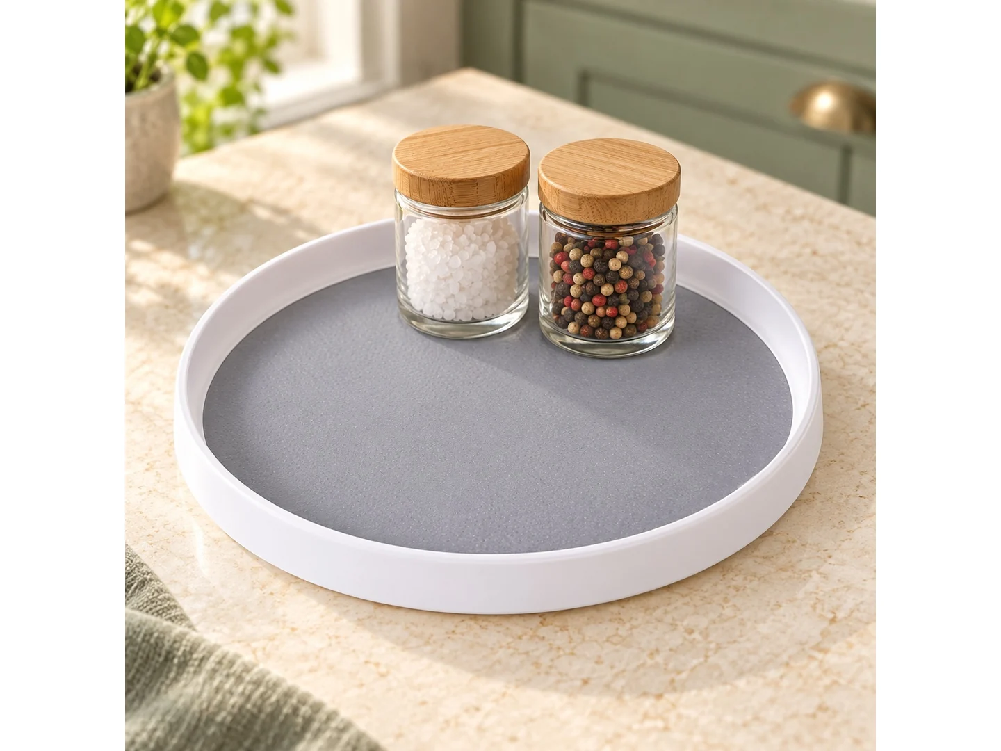 Round Storage Tray