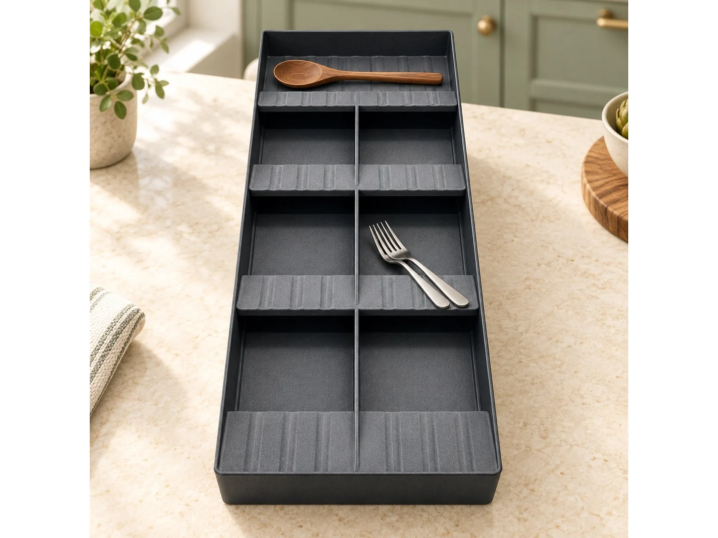 Slim Cutlery Organizer