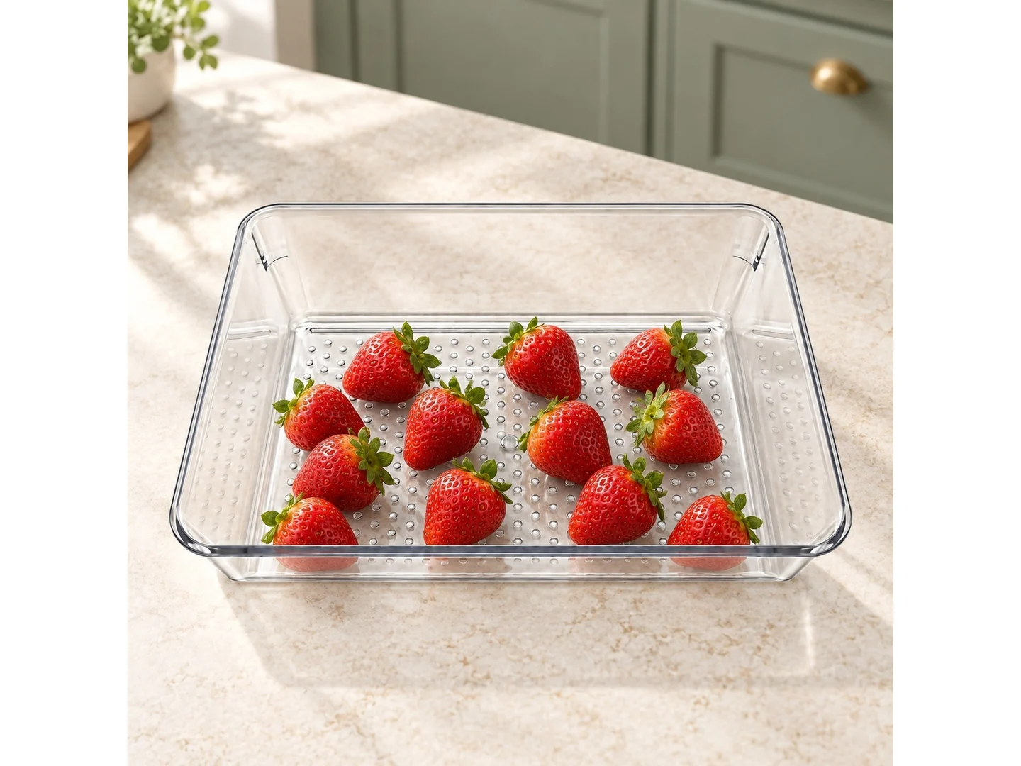Open PET Storage Bin