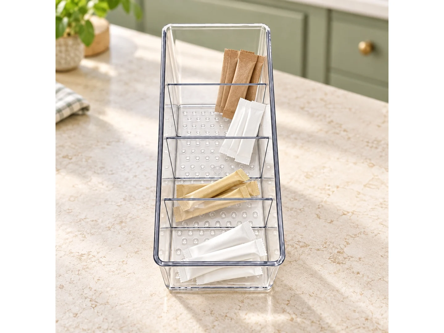Mini PET Compartment Bin