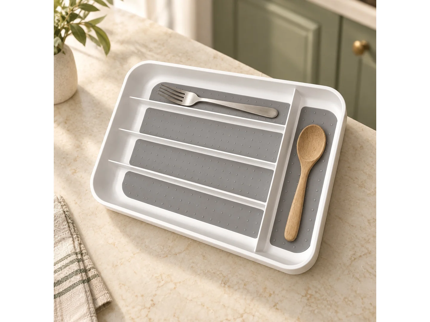 Compact Cutlery Organizer