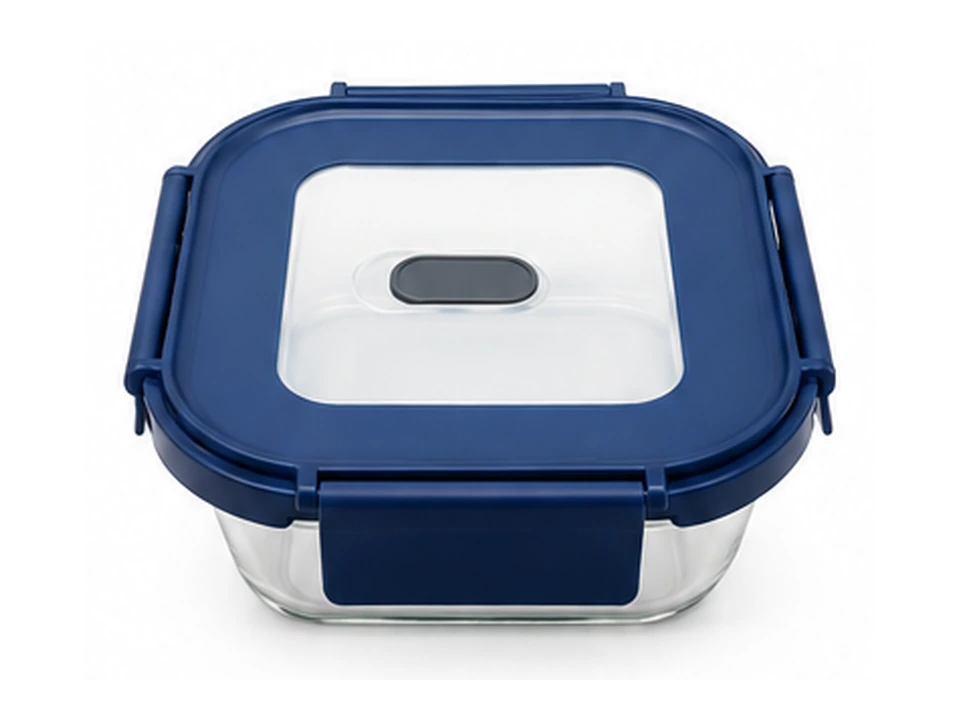 Square Glass Container