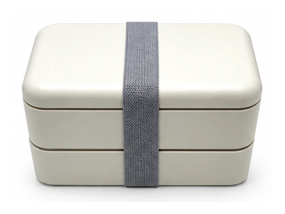 Lunch Box With Elastic Strap
