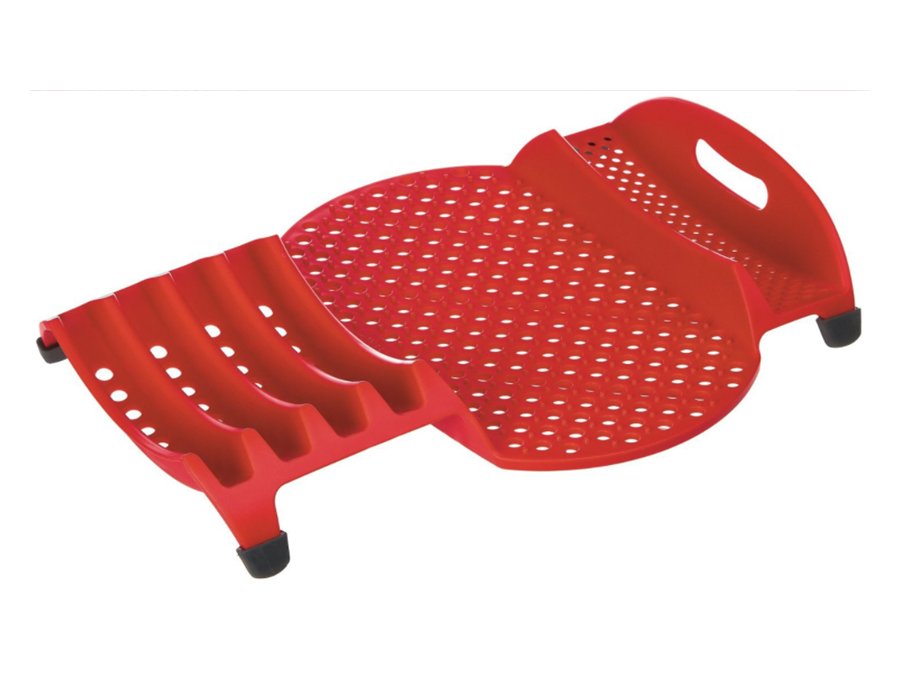 Dish Drain Rack Plate Organizer