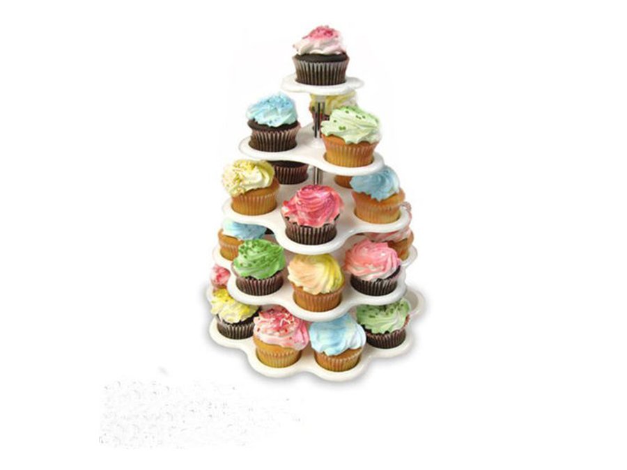 5-Tier Cupcake Holder, Holds up to 27 Cupcakes