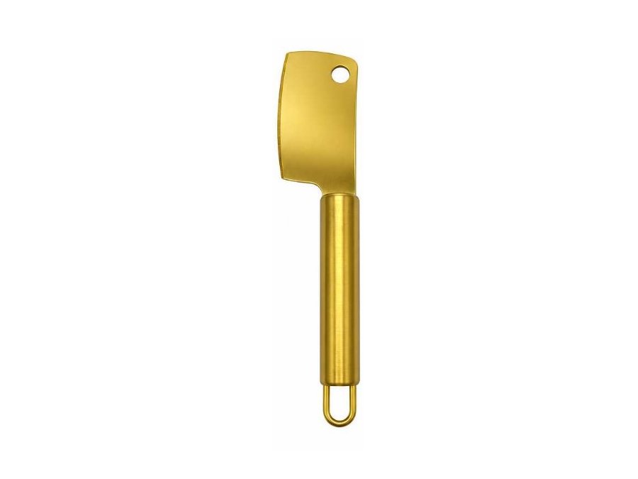 Gold-Tone Mini Cleaver-Style Knife